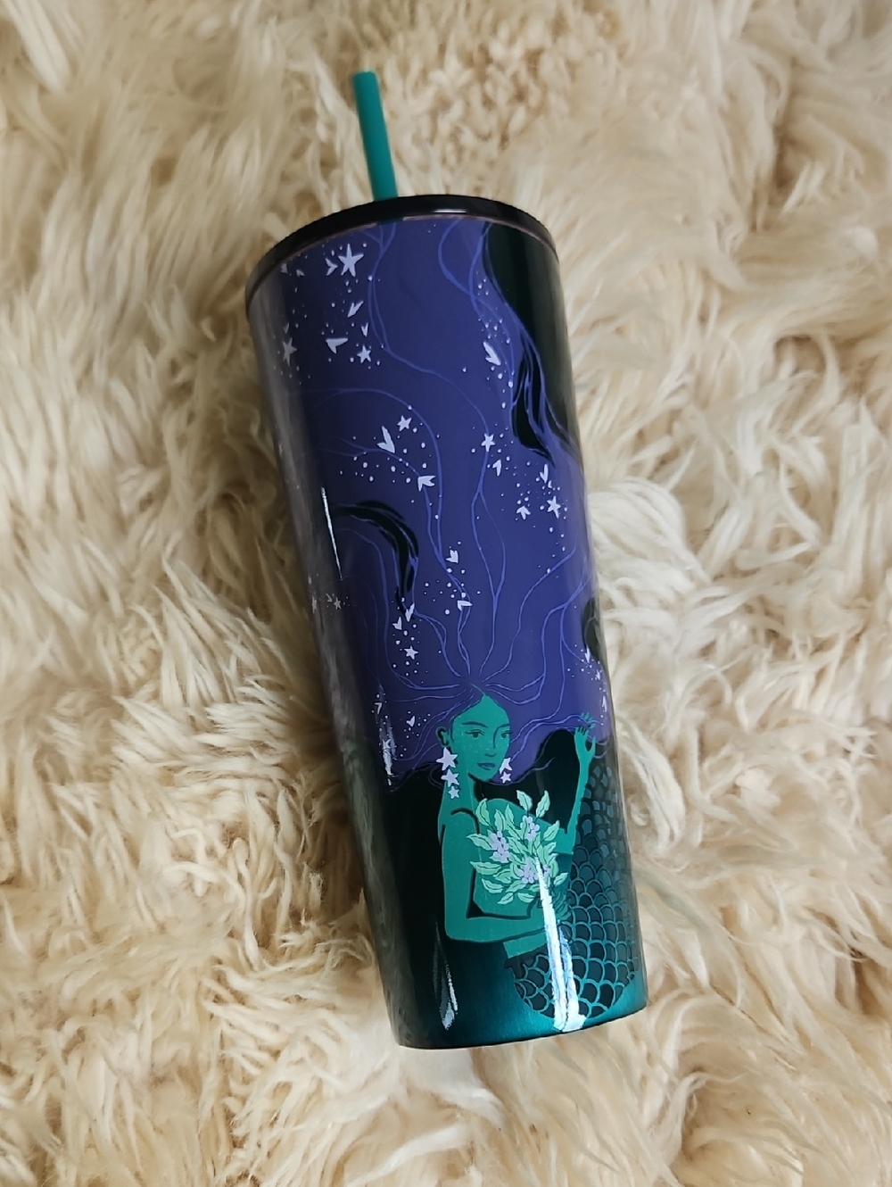 Starbucks 2025 Siren Mermaid Venti Cold Cup, a 24-ounce